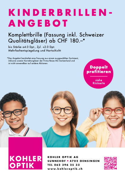 Flyer Kinderbrillen Flyer Kinderbrillen
